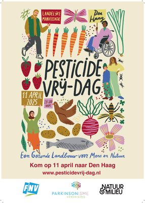 Poster a3 drukwerk pesticide vrij dag %283%29